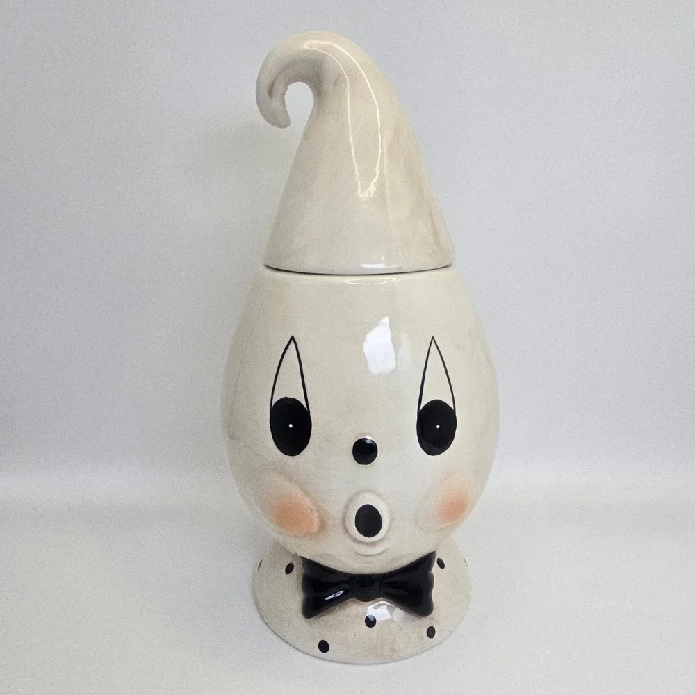 Johanna Parker Halloween Ghost Boo Cookie Jar 11.5